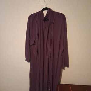 Elegant Purple Women's Robe
